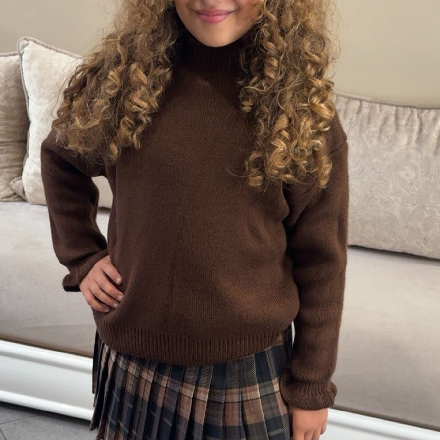Pull Inès | Marron Chocolat